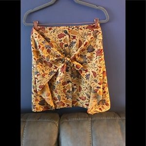 Print Silk Skirt!  NWOT.
